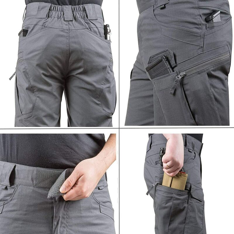 Шорты мужские тактические, городские водонепроницаемые брюки-карго в стиле милитари, дышащие быстросохнущие штаны, уличные повседневные, летние