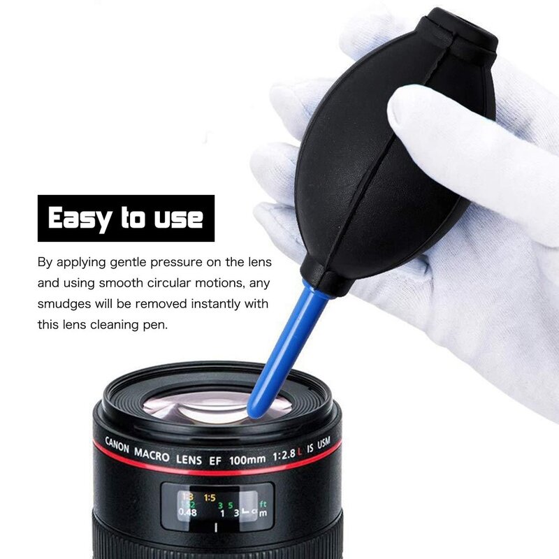 3IN1 Kamera Reinigung Kit Anzug Staub Reiniger Pinsel Luft Gebläse Tücher Reinigen Tuch Kit Für Gopro Für Canon Für Nikon camcorder VCR