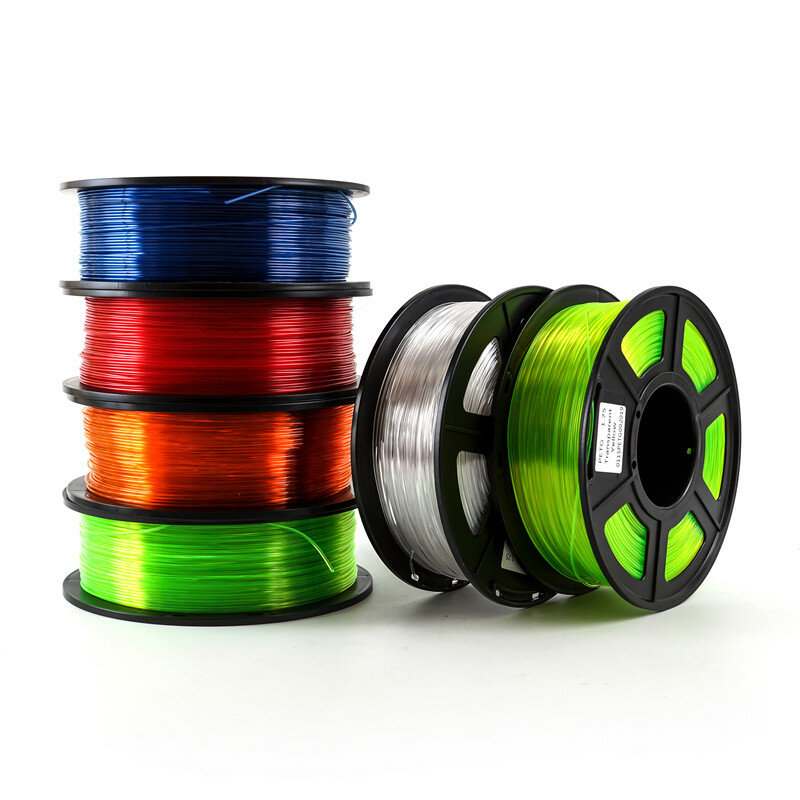 Filament PETG pour imprimante 3D, consommable d'imprimante en plastique artériel, 1.75mm de diamètre, poids 1kg/fecmm