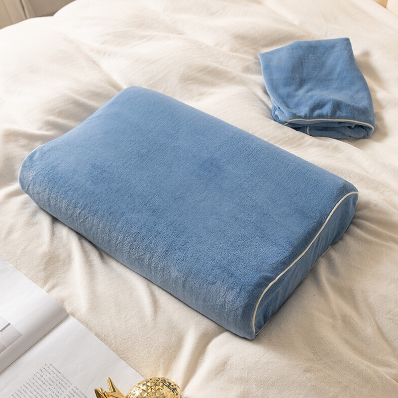 無地綿睡眠枕ケース簡単なスタイルのハイエンドカスタム枕ケースsラテックス枕ケースカバー30x5 0センチメートル/40x60CM