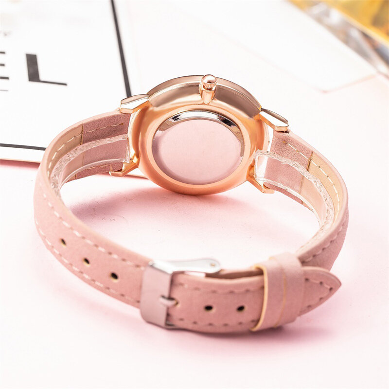 2023 nuovo orologio da donna moda Casual cintura in pelle orologi semplice da donna quadrante piccolo orologio al quarzo orologio da polso Reloj Mujer