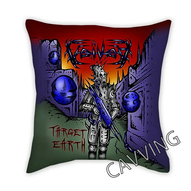 VOIVOD Band 3D Printed Polyester Decorative Pillowcases Throw Pillow Cover Square Zipper Cases Fans Gifts