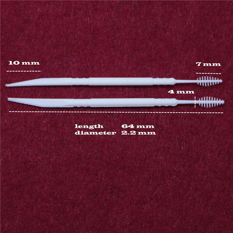 Одноразовые зубные палочки, сверхтонкие, с двумя головками, 120 шт.