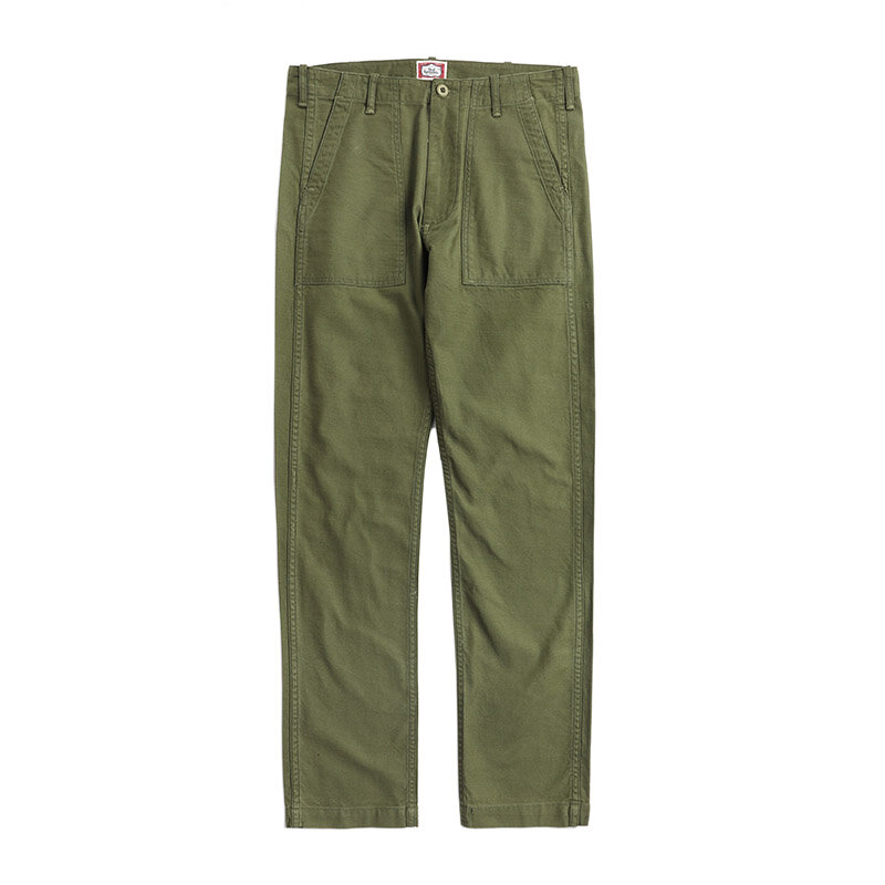 Pantalones Cargo de estilo militar para hombre, ropa informal ajustada de algodón, Estilo Vintage OG107, 8 Oz, TL-0002