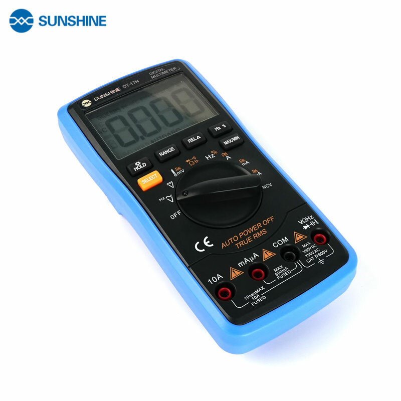 Sunshine DT-17N Auto Range Lcd Display Multimeter Digitale Multimeter Is 35/6 Automatische Digitale Instrument Tester Voor Reparatie Tool