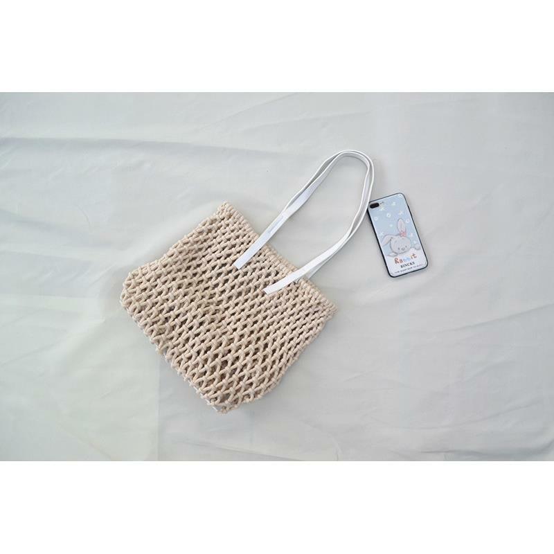 Bolso de hombro con cuerda de algodón 2020, bolsa de playa, novedad, a6291