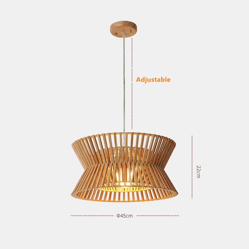 2021 nuovo lampadario creativo in legno massello per soggiorno sala da pranzo ufficio decorazione di illuminazione per interni in stile nord europeo