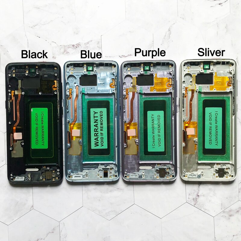 Ensemble écran tactile LCD AMOLED de remplacement, qualité AAA, incurvé, pour Samsung Galaxy S8 G950 G950F