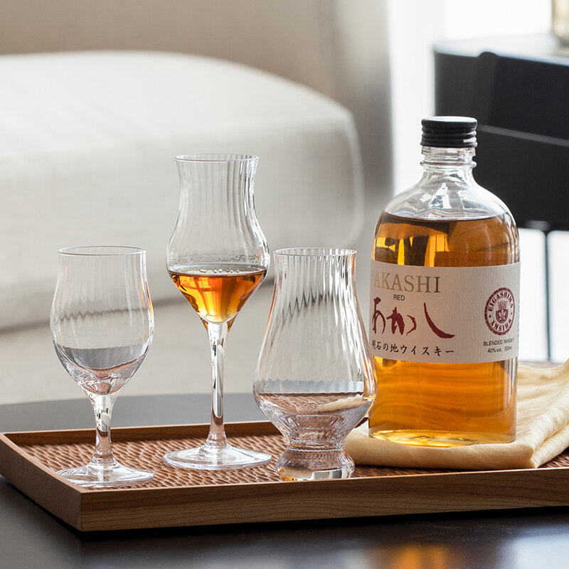 Single Malt Whisky Copita Nosing Glass Glasses of Wine Crystal Brandy Snifter Spirit Tasting Whisky Bowl Cup  Shot Glass
