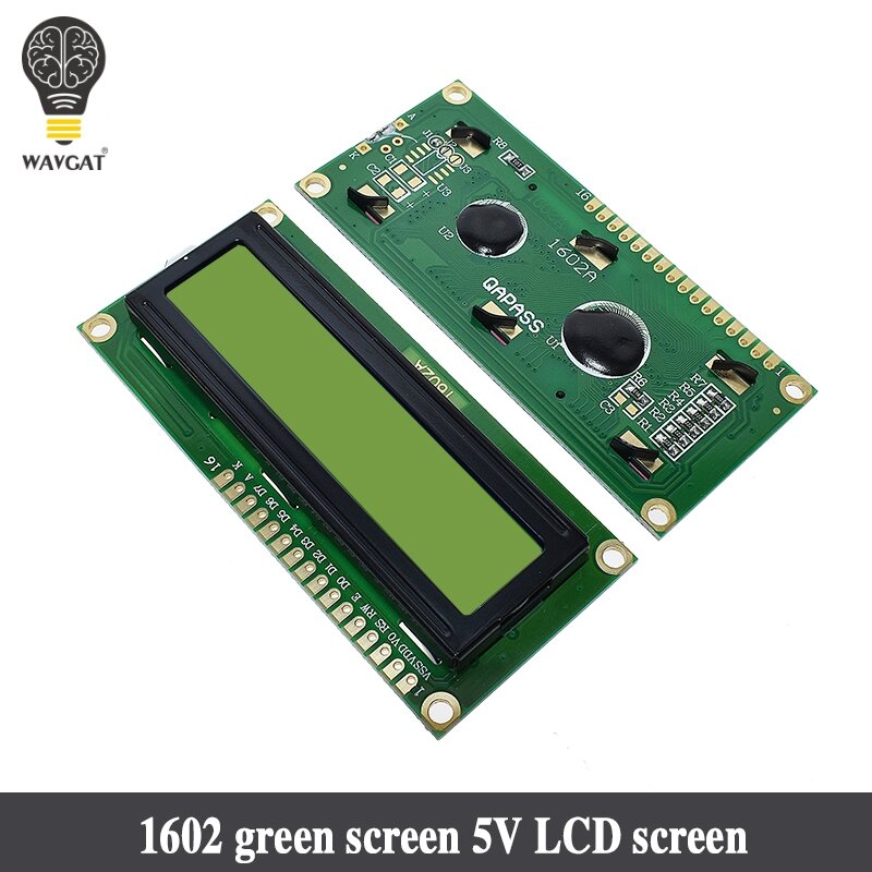 LCD1602 Lcd Module Blauw Scherm Iic/I2C 1602 Voor Arduino 1602 Lcd Uno R3 Mega2560 Groen Scherm