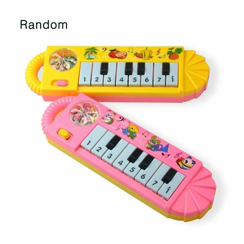 Bebê bonito popular piano instrumento musical montessori desenvolvimento precoce brinquedo educativo para crianças iniciantes piano