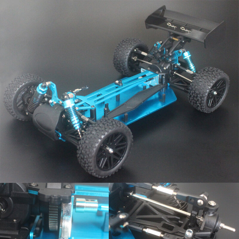 1/10 Hsp 94107 (Kit/Pro) telaio Brushless fuoristrada, telaio in metallo aggiornato modello di auto assemblaggio giocattoli più economici