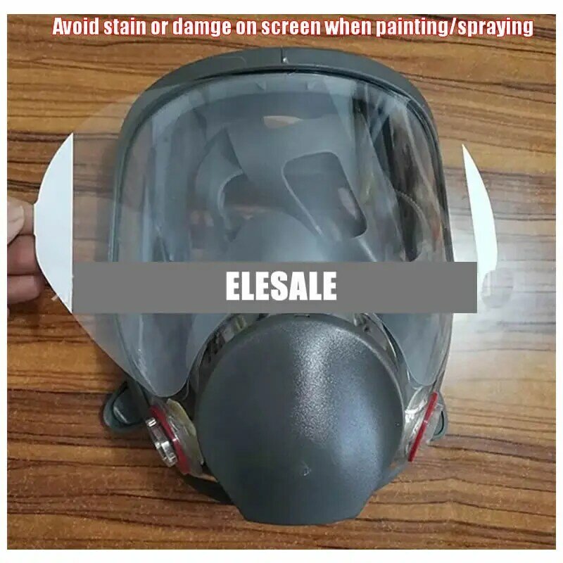 5-10pcs pellicola protettiva per 6800 maschera respiratore a Gas adesivo proteggi schermo per finestra per accessori per maschere a pieno facciale 6800