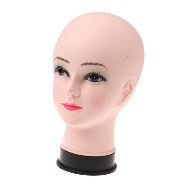 Manekin Perempuan 10 ''Manekin Kepala PVC Model Wig Topi Display Toko