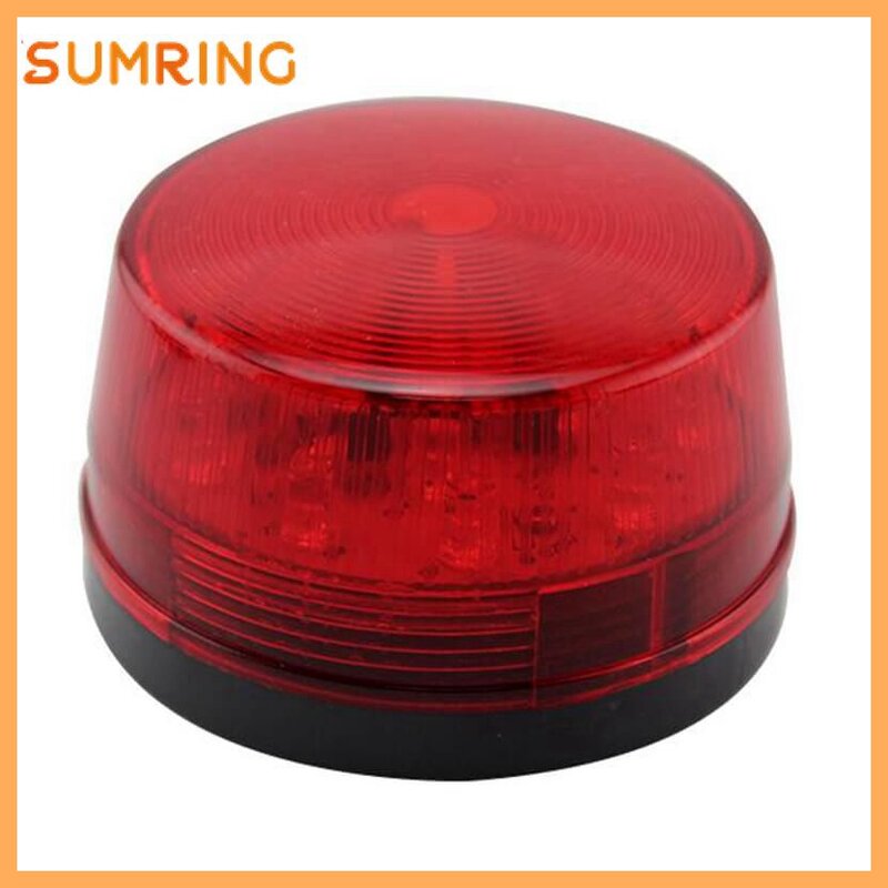 2pcs 12V Wired Strobe Light High Quality Waterproof 120mA Safely Security Strobe Signal Safety Warning Flashing LED Light