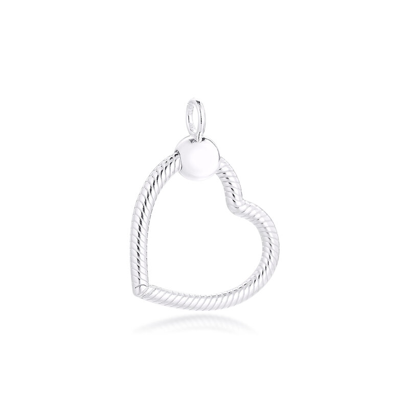 Adatto Pandora 925 bracciale originale cuore O ciondolo Charms perline in argento Sterling per gioielli che fanno Pulseras Perle