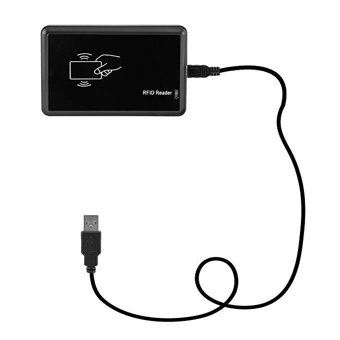 SZiTW RFID Kartenleser, USB 2,0 Kontaktlose Proximity Sensor Smart ID/IC/Combo RFID Kartenleser 13,56 mhz ic Reade