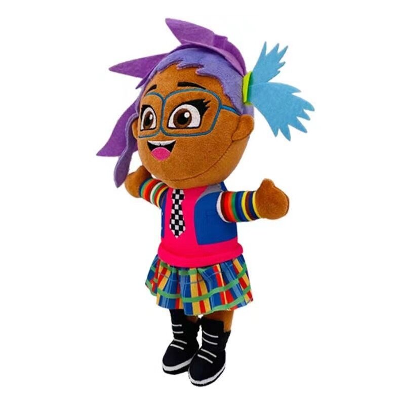 Desenhos animados 30cm filme gabi vivo macaco brinquedo de pelúcia animal de pelúcia andrés marta sandoval rosa kinkajou plushie boneca para o miúdo