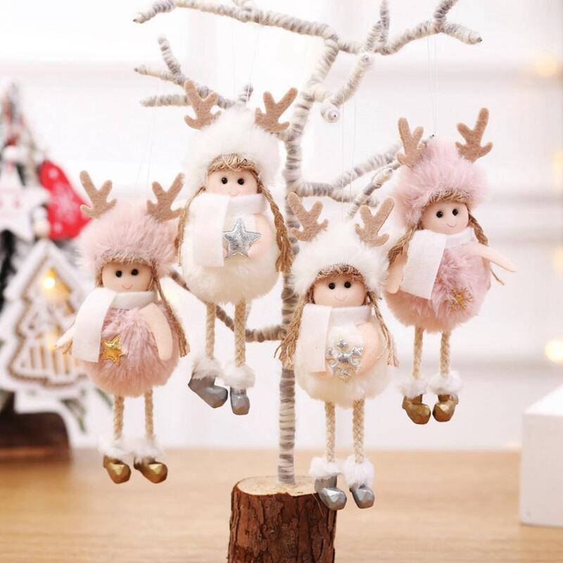 Angel Doll Enfeites De Natal, Decorações De Feliz Natal Para Casa, Guirlanda, Decoração De Árvore, Natal, Ano Novo, 2023, 2024