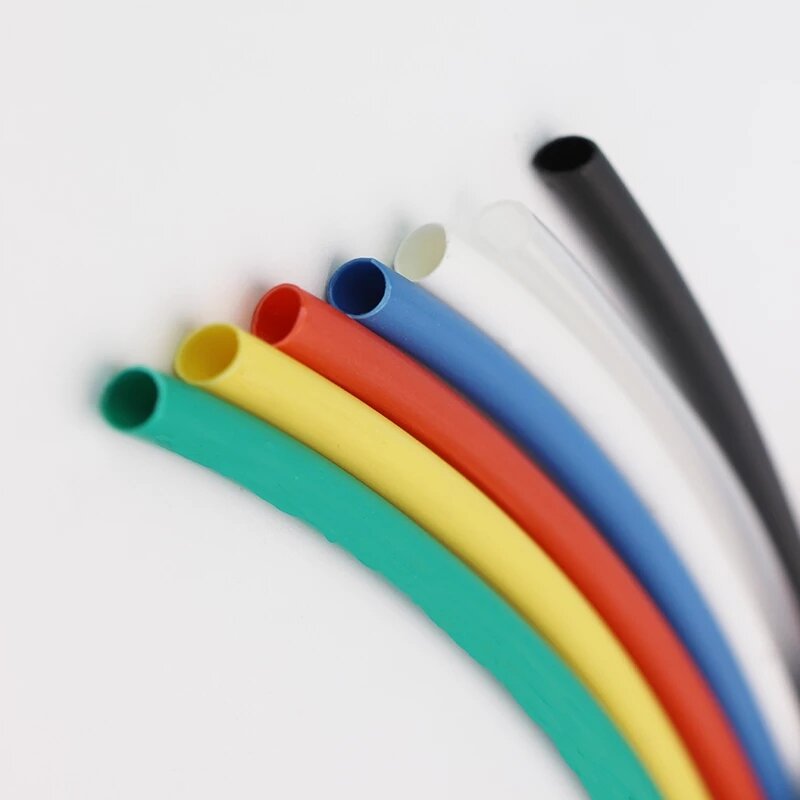 1.6/2.4/3.2/4.8/6.4/7.9/9.5mm Dual Wall Heat Shrink Tube Thick Glue 3:1 Ratio Shrinkable Tubing Adhesive Lined Wrap Wire Kit