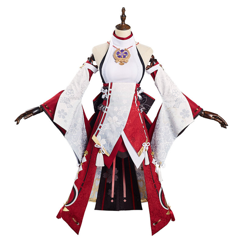 Genshin Impact - Yae Miko Cosplay Costume outfit Halloween Carnival Suit