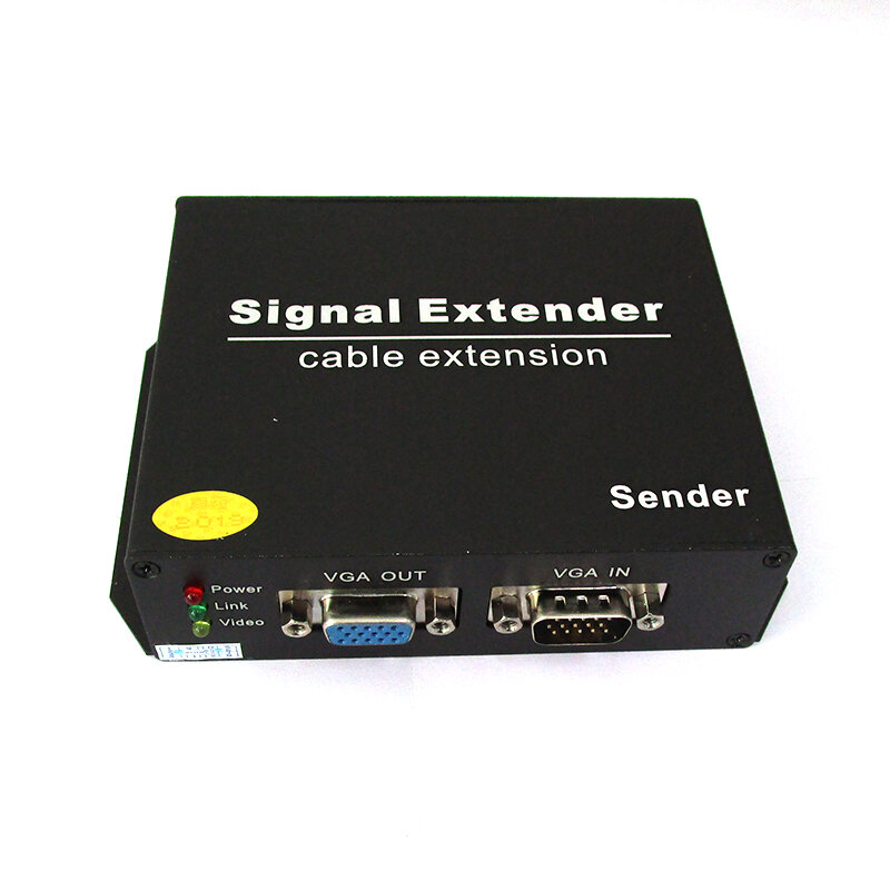 Industrial 200m (656ft) 1920x1440@60Hz RJ45 VGA KVM Extender Support USB Keyboard and Mouse