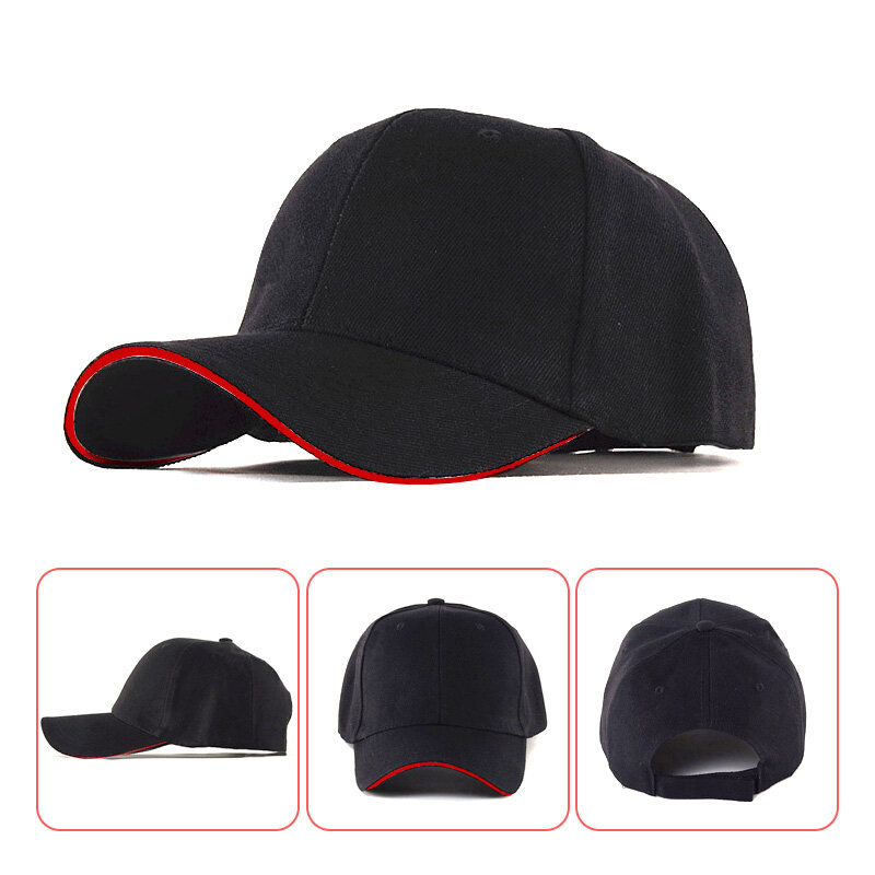 ユニセックスベースボールキャップ,放射防止帽子の保護,rf/電子レンジ