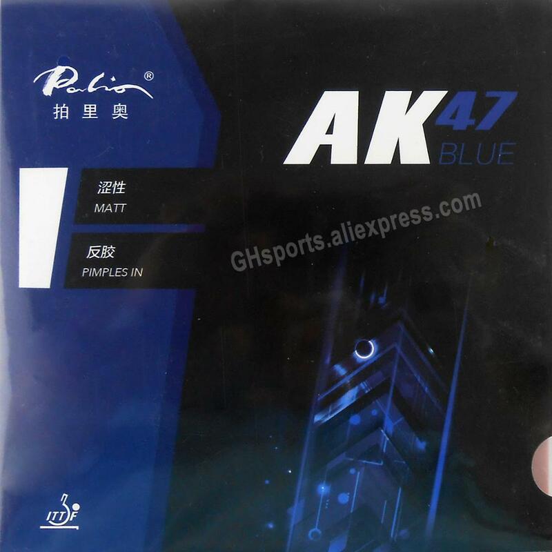 Palio ak47 vermelho/azul AK-47/ak 47 tênis de mesa borracha original palio ak47 ping pong esponja