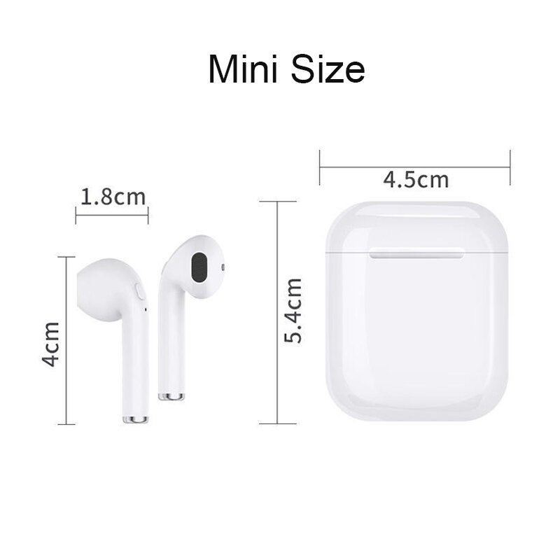 I9s Tws Fone De Ouvido Sem Fio fone de Ouvido Bluetooth 5.0 Mini Caixa de Carga Esporte Fone de Ouvido Fones De Ouvido Com Microfone Para Telefone Inteligente