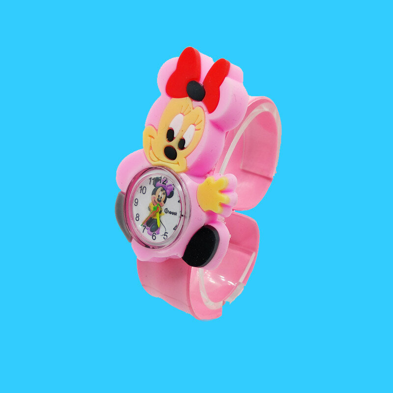 Reloj Infantil de dibujos animados 3D vida impermeable Anime chico relojes de cuarzo reloj para niños para niñas niños lindo chico reloj bebé