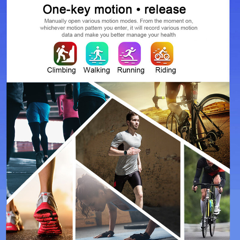 Стальные Смарт-часы для женщин, водонепроницаемые Смарт-часы для мужчин T80, Bluetooth, монитор сердечного ритма, фитнес-трекер для Apple IPhone Android