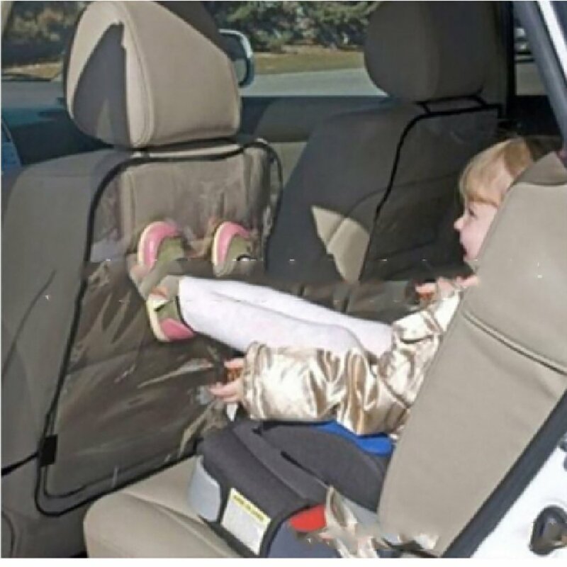 Protector de asiento de coche, alfombrilla antideslizante para niños y bebés, funda protectora para silla de coche