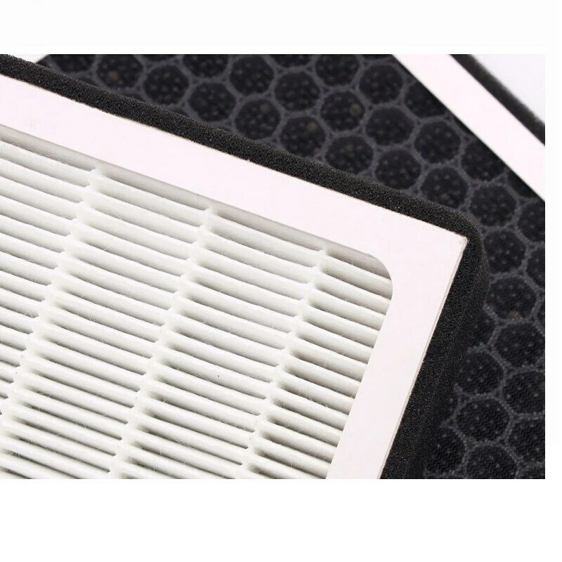 Filtro de ar hepa com carbono ativado, substituição de filtro de ar condicionado da cabine modelo 3 4b tesla 2 pacotes