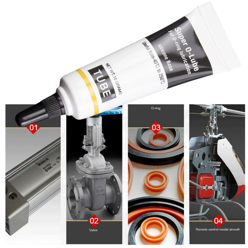 2 Pcs Waterproof Food Grade Silicone Grease Lubricant Home Improvement Adhesives Sealers Coffee Machine O Lubrication