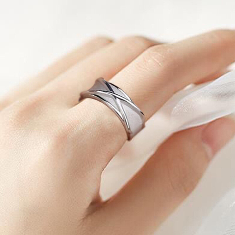Zheyi design criativo dbz escuridão filho goku anéis para homens mulheres cruz padrão spatio temporal anel anime copsay jóias presente
