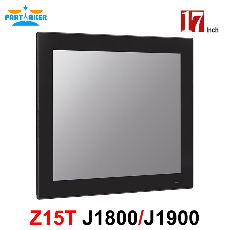 Partaker Z15T Industrial Panel PC All In One PC with 17 Inch Intel Core i5 4200U 3317U with 10-Point Capacitive Touch Screen