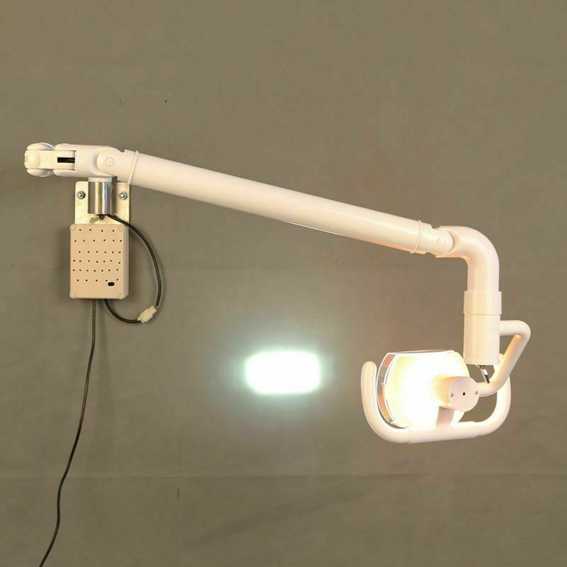 New 50W Wall-Mounted Dental Medical Surgical Lamp Shadowless Cool Light Wall Hanging Surgical Medical Examination Lamp