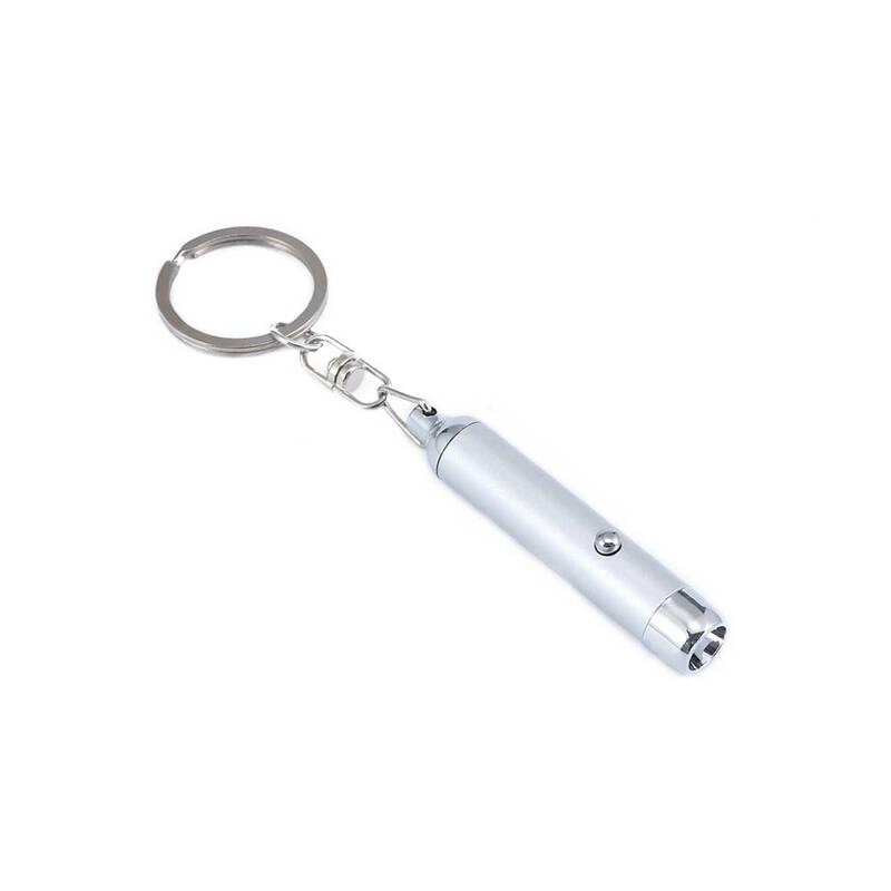 Mini lampe de poche LED UV portable, torche en métal, petit porte-clés, éclairage, livraison directe, 1 pièce
