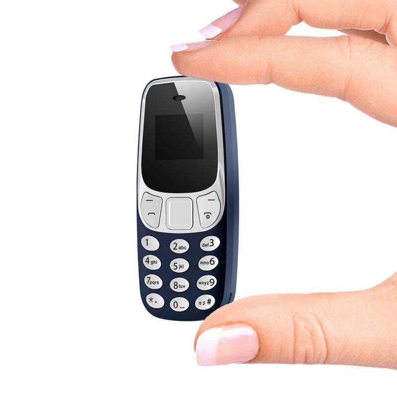Cambiador de voz portátil con tarjeta Sim Dual, reproductor MP3/4, Mini teléfono móvil compatible con Bluetooth