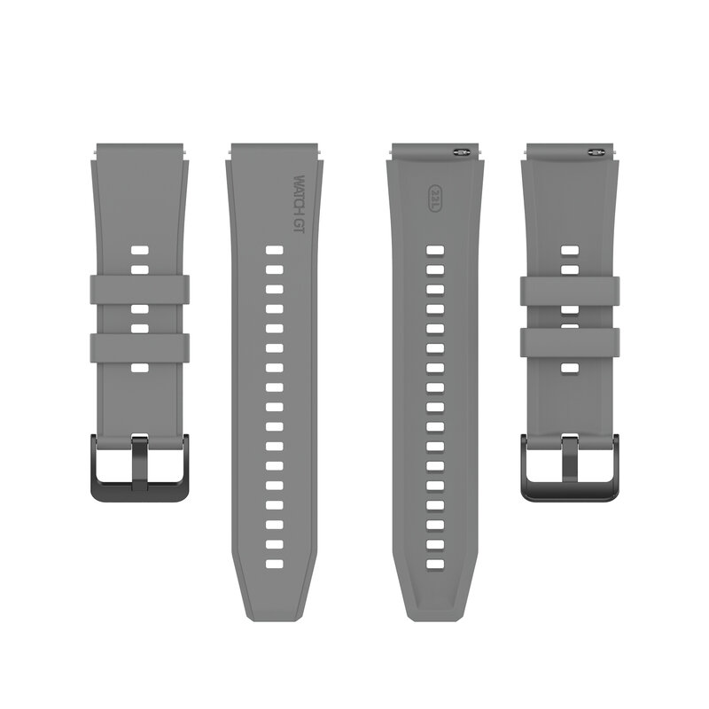 Pulseira de substituição de silicone para relógio Huawei, pulseira oficial, pulseira original, GT2 Pro, GT3, GT4, 2, 46mm, 22mm
