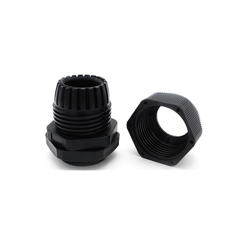 1/5/10pcs Waterproof Cable Gland Cable Entry IP68 PG7 For 3-6.5mm  PG11 PG25 PG36PGWhite Black Nylon Plastic Connector