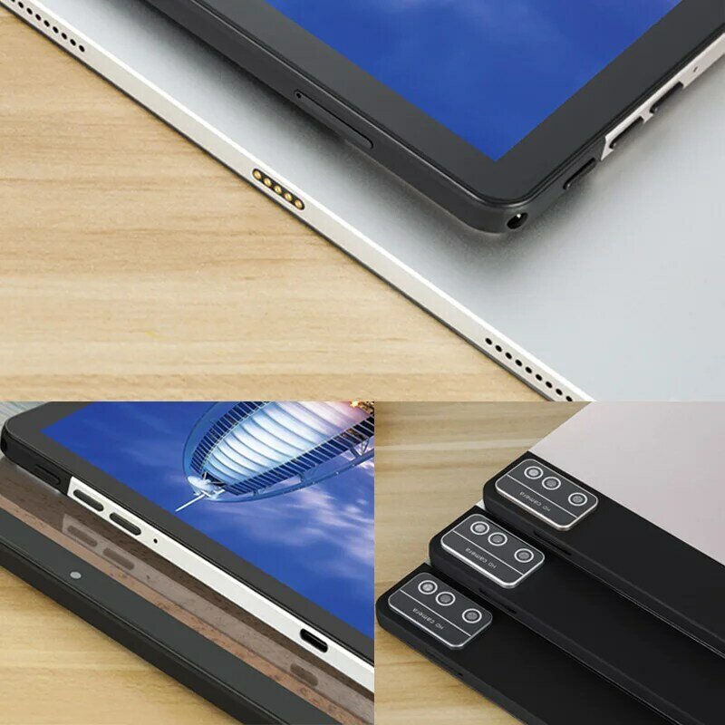2 in 1 Tablet 10 zoll Android 10,0 Tabletten 8GB RAM 128GB ROM Dual Kamera 13MP + 5MP bluetooth WiFi Google Zertifiziert GMS Tablet PC