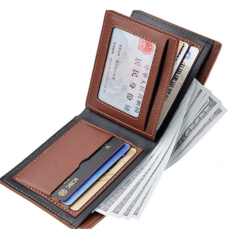 2024 nowy portfel portfel gorąca wyprzedaż Retro wielkarciowy portfel wielofunkcyjny portfel z PU wodoodporny portfel na monety