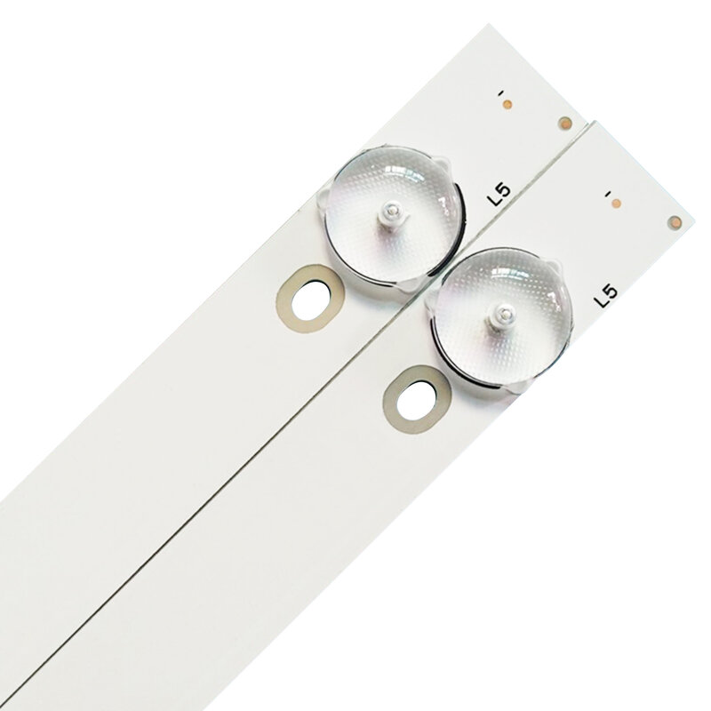 10 buah 580mm strip lampu latar LED 5 lampu untuk 32 ''LCD TV MS-L1598 V1 CY 32DN 2 * 5_3030_300MA_30V 8D32-DNWR-A3205A