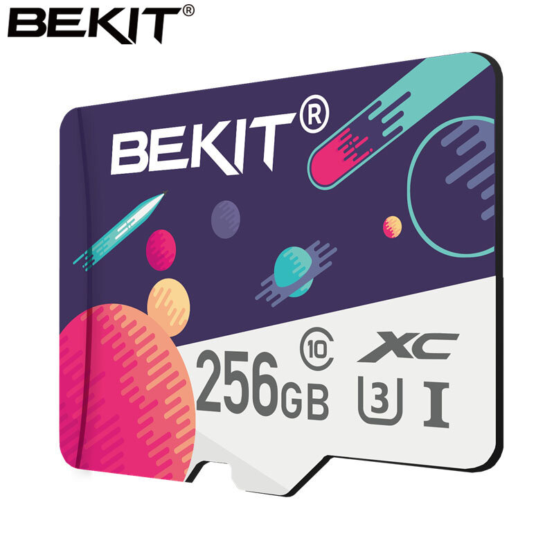 Mini Cartão de Memória para Telefone, 100% Original, 8GB, 16GB, 32GB, 128GB, 256GB, Classe 10, Mini TF, U1, U3