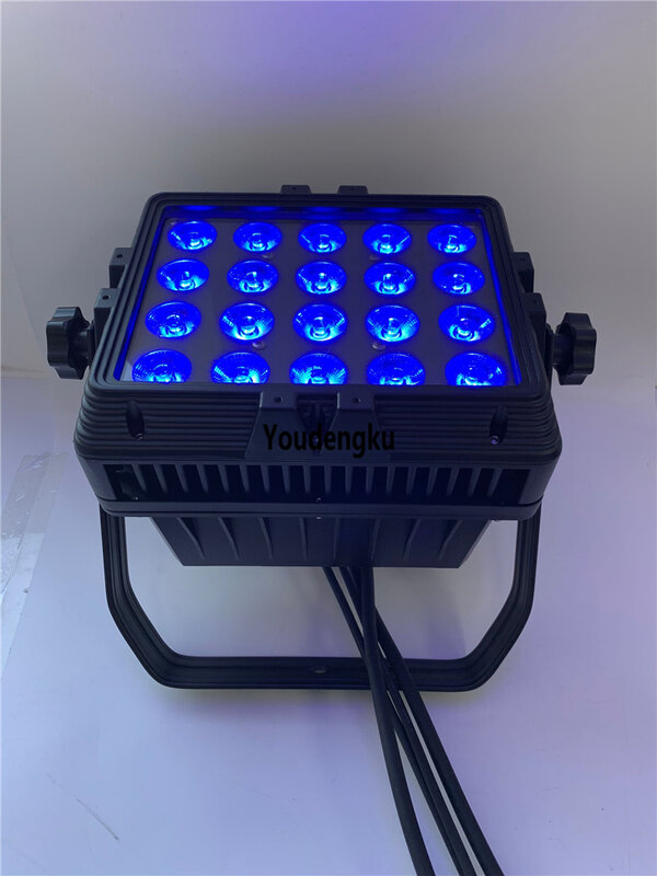 6 pieces outdoor led City colour wall lighting 20x18W RGBWA+UV ip65 led 6 in 1 wall washer Event lights