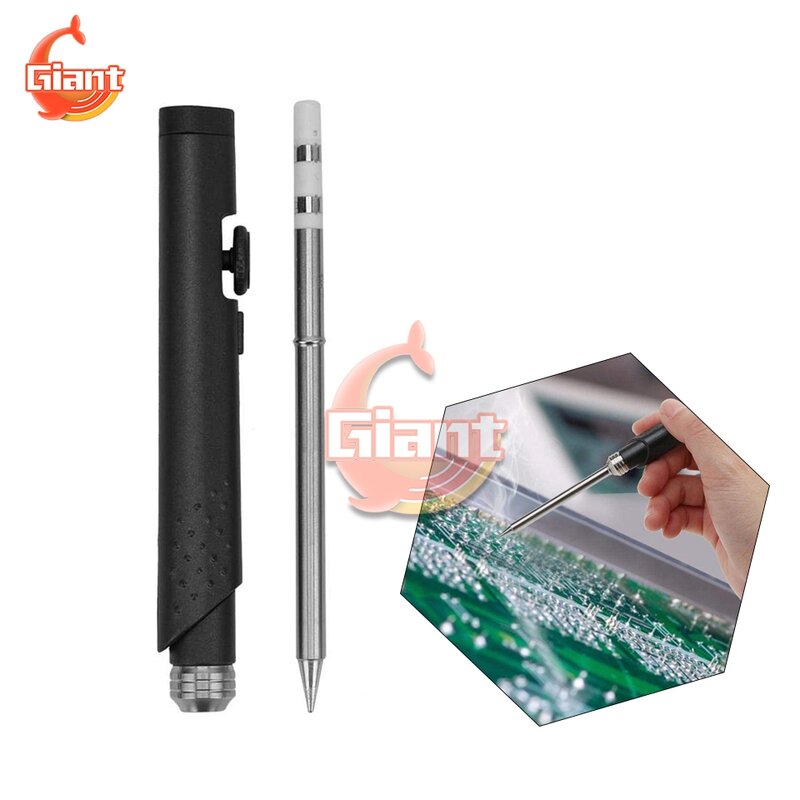 Mini SH72 Soldering Iron 65W Fast Heating Adjustable Temperature Portable Electric Welding Tool DC 12V-24V SH Soldering Iron Tip