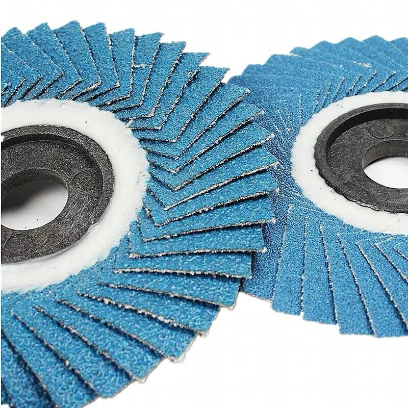 5Pcs 4Inch 100mm 12000rpm Grinding Wheels Flap Discs Angle Grinder Sanding Discs Metal Plastic Wood Abrasive Tool 80#320#