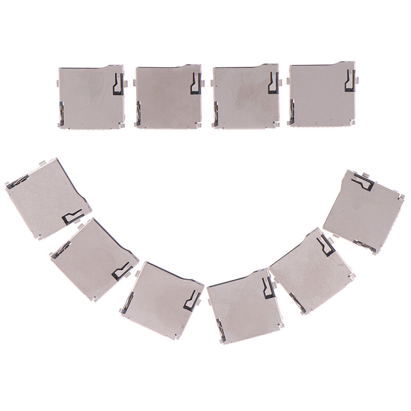 10Pcs Push-Push Type Transflash Tf Micro Sd Card Socket Adapter Automatische Pcb Connector