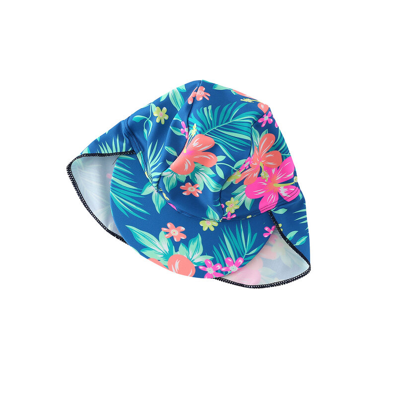 Детские Пляжные шапки, летняя плавательная дышащая Рыбацкая Солнцезащитная шляпа с УФ-защитой для мальчиков и девочек